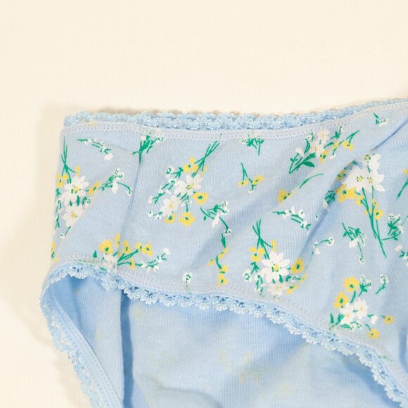 NWT Charter Club Panties Size XXL in Blue Floral - Picture 3 of 14